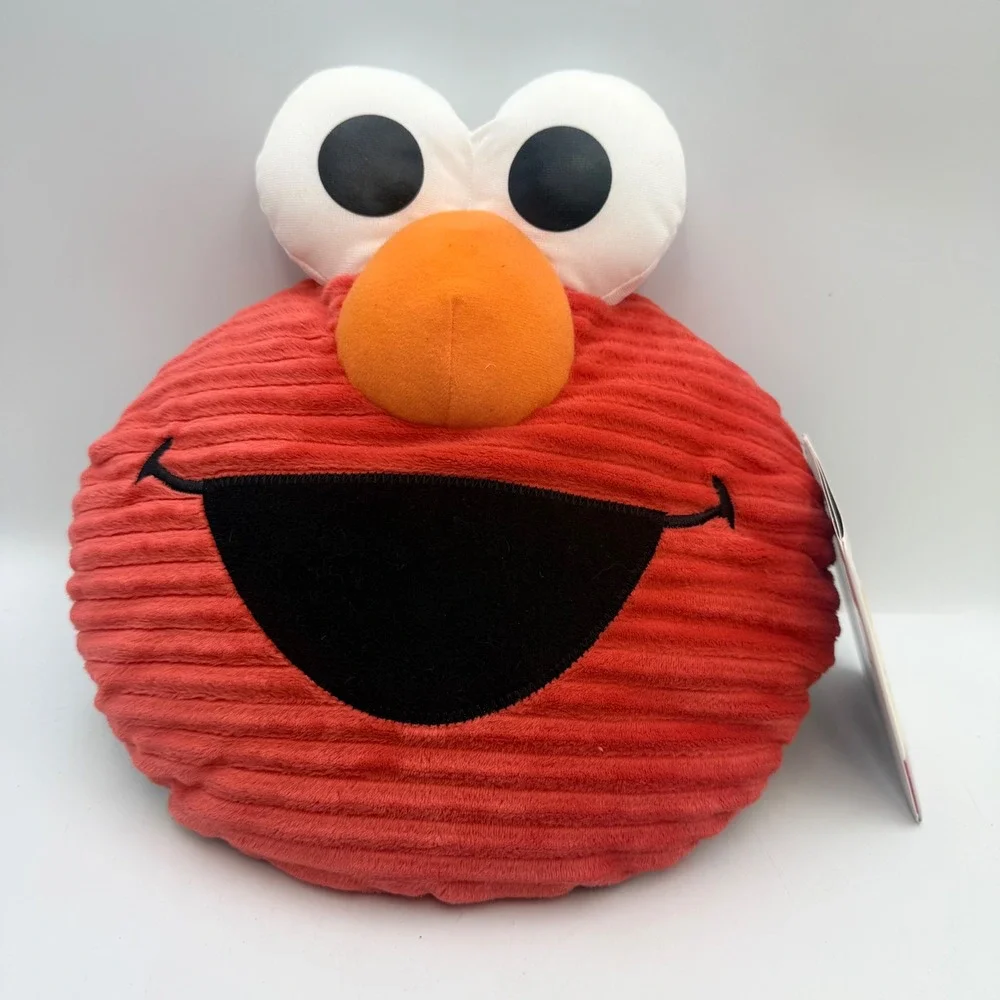Playskool Sesame Street Giggle Faces Elmo Sound Plush Toy Hasbro 2013 Red NWT